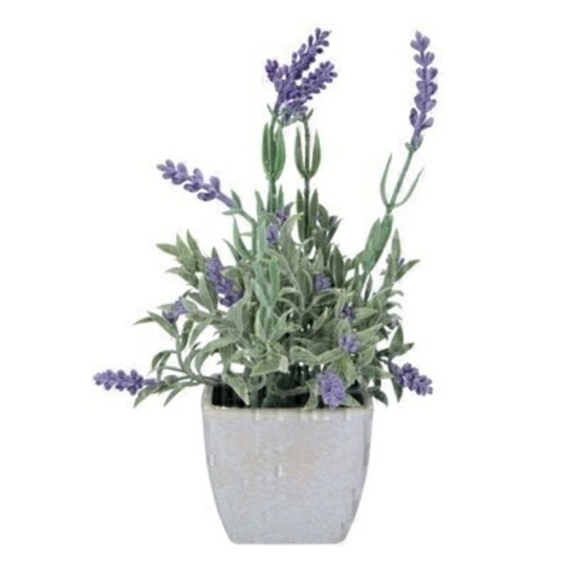 This realistic lavender plant in a modern style pot would brighten kitchen or windowsill and you don’t have to remember to water it! Made by London based designer Gisela Graham who designs really beautiful gifts for your home and garden.  This artificial lavender plant would make the perfect gift.